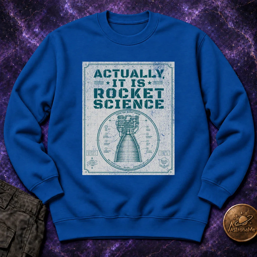 It is Rocket Science Schematic Crewneck Sweatshirt product image 4
