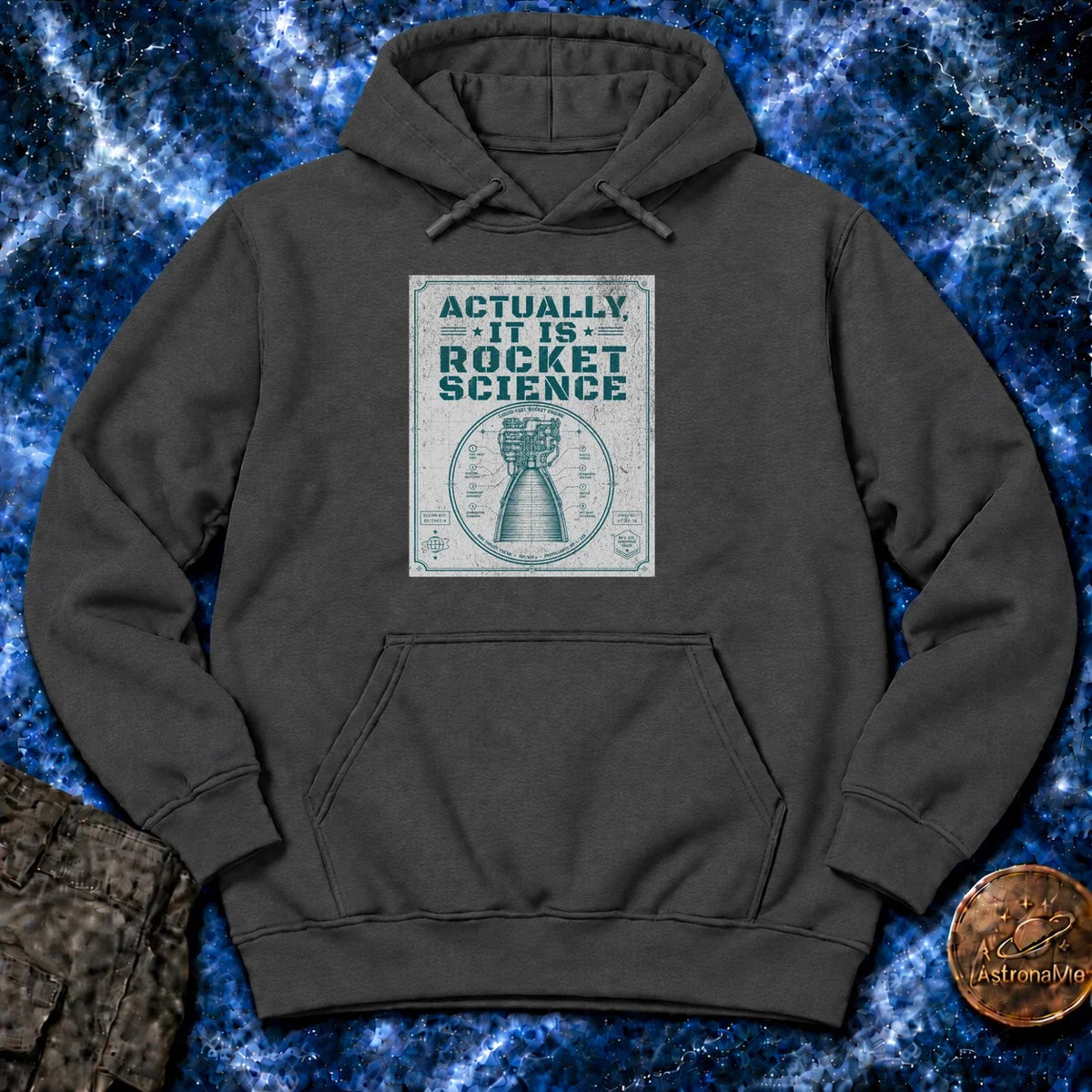 It Is Rocket Science Schematic Hoodie product image 2
