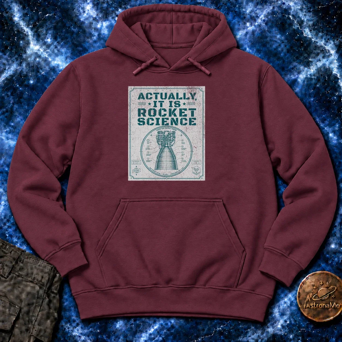 It Is Rocket Science Schematic Hoodie product image 3