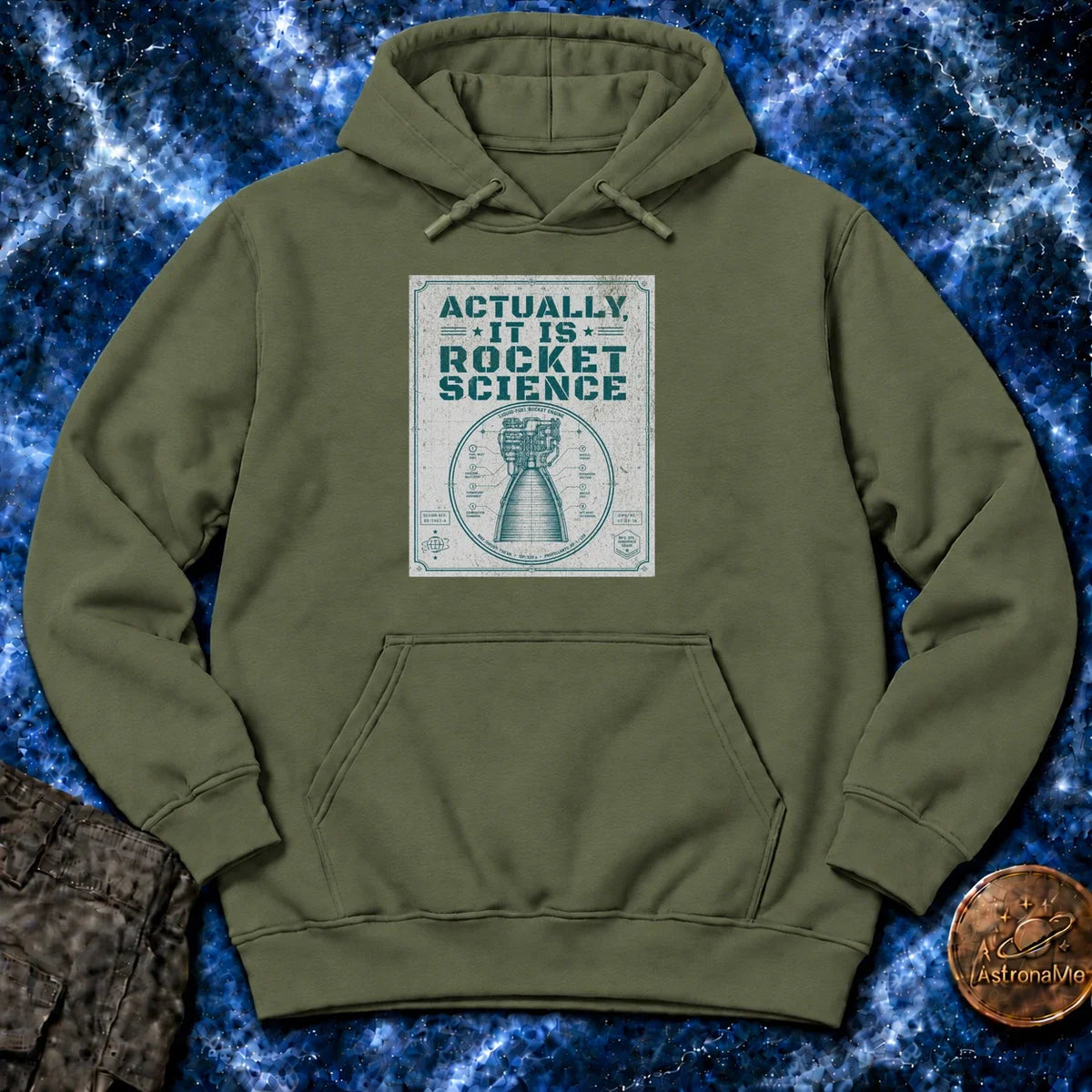 It Is Rocket Science Schematic Hoodie product image 1