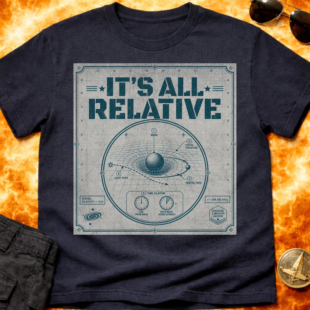 It's All Relative Schematic T-Shirt product image 2