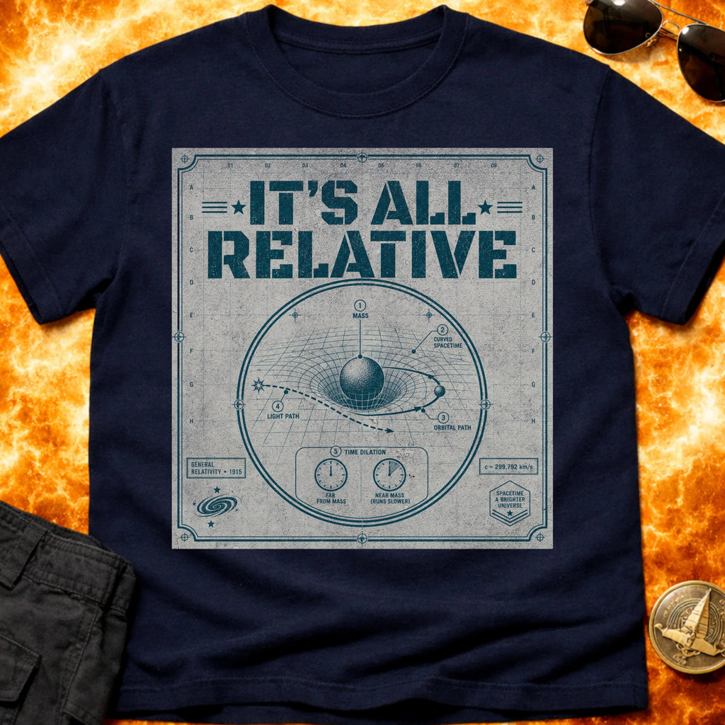 It's All Relative Schematic T-Shirt product image 1