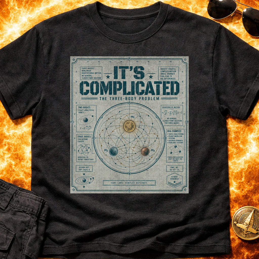 It's Complicated Schematic T-Shirt product image 3