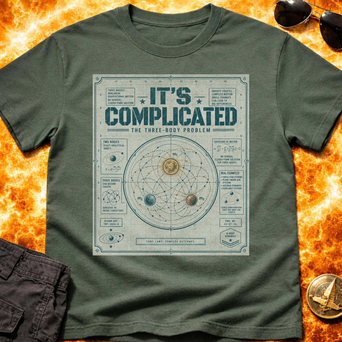 It's Complicated Schematic T-Shirt product image 6