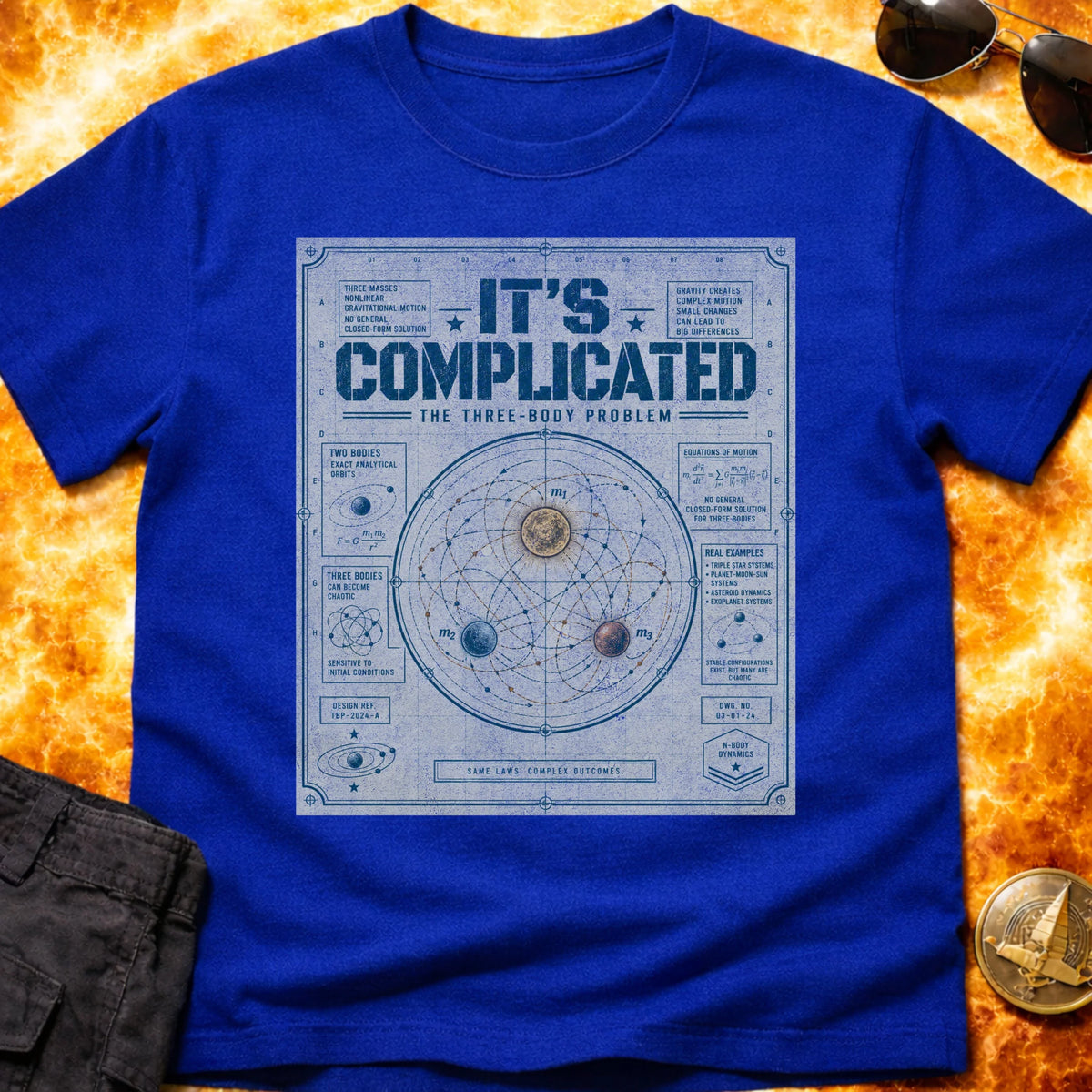 It's Complicated Schematic T-Shirt product image 5