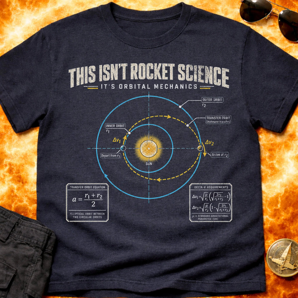 It's Orbital Mechanics T-Shirt product image 3