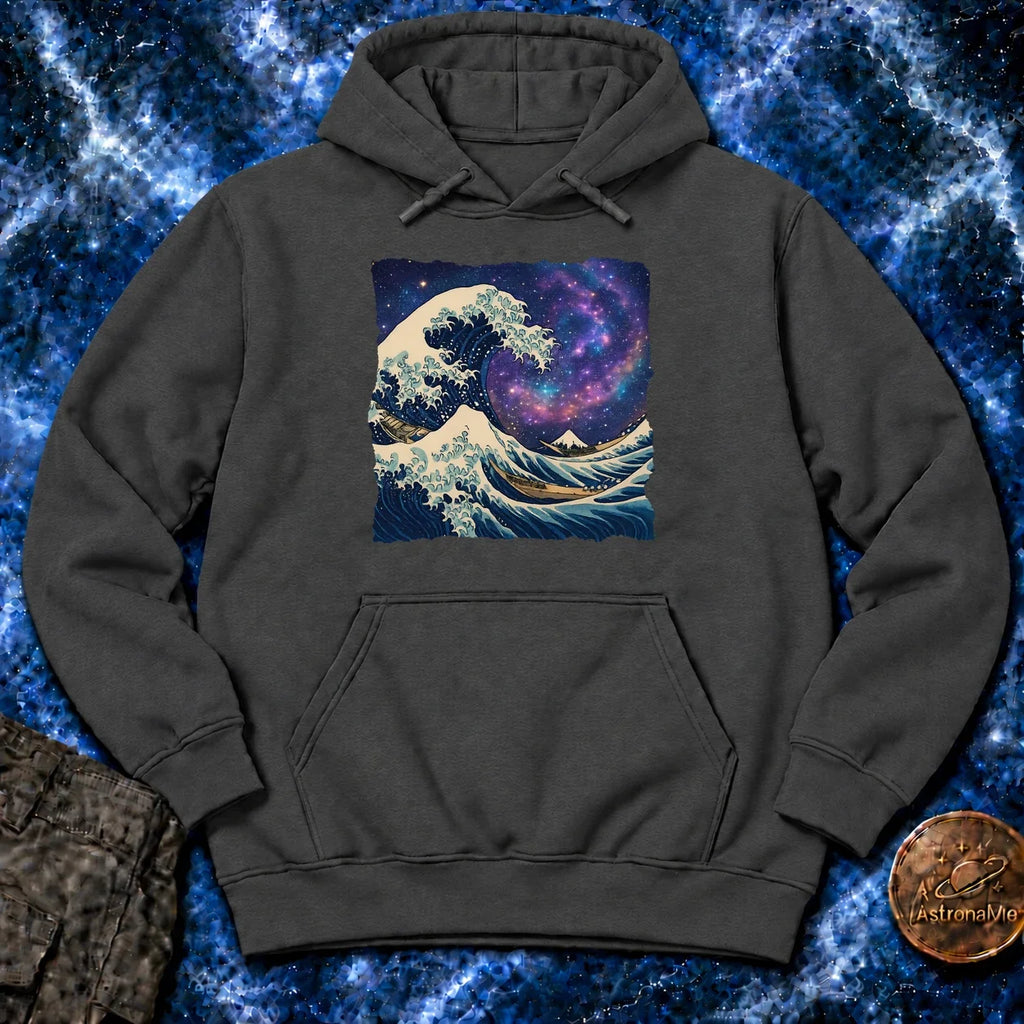 Japanese Wave Galaxy Hoodie product image 2