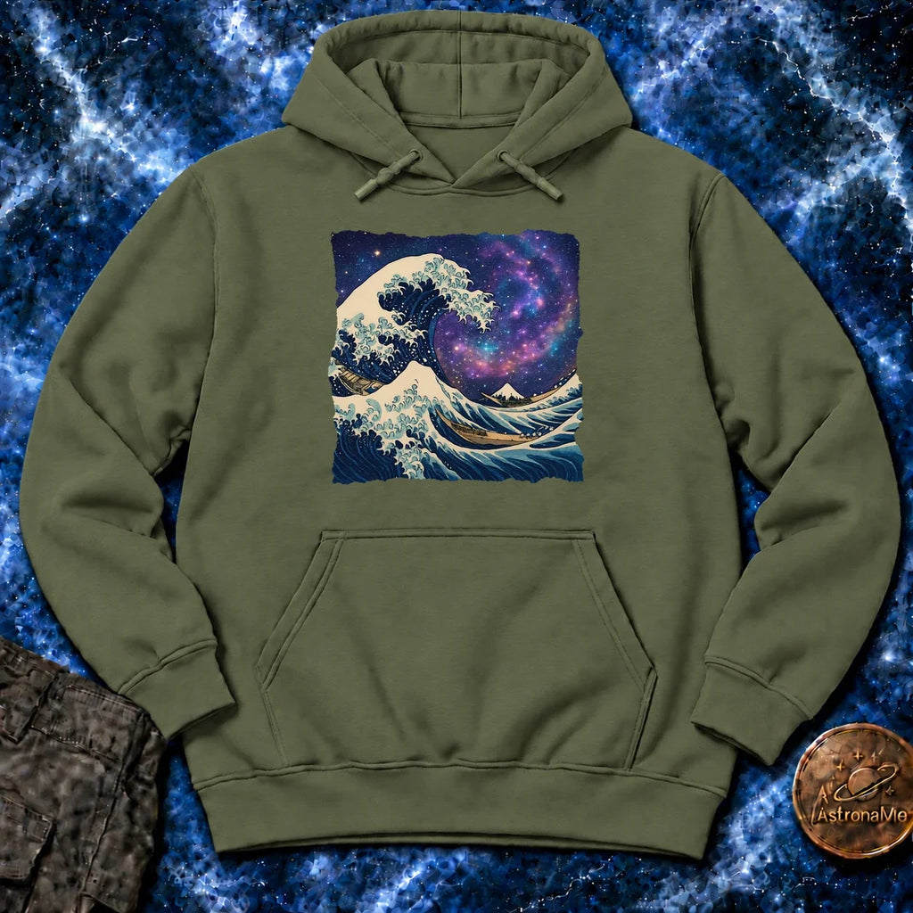 Japanese Wave Galaxy Hoodie product image 7