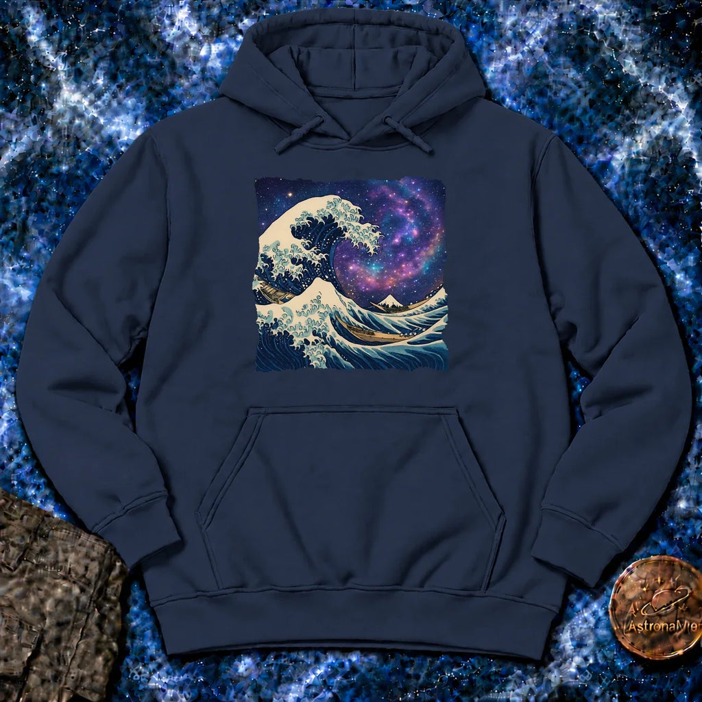 Japanese Wave Galaxy Hoodie product image 4