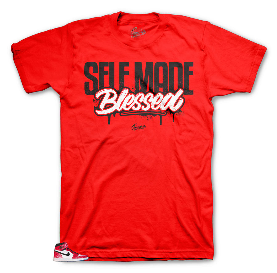 Retro 1 Spider Verse Self Made Shirt
