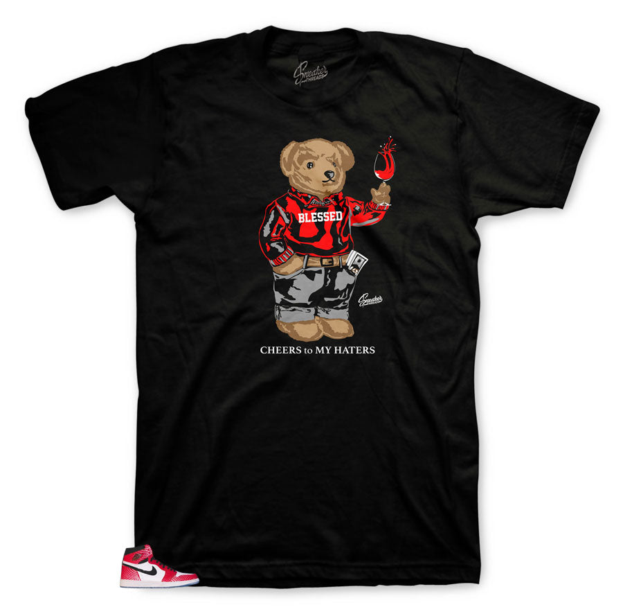 Retro 1 Spider Verse Cheers Bear Shirt