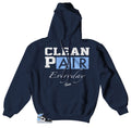 Retro 1 Uni Blue Patent Everyday Hoody