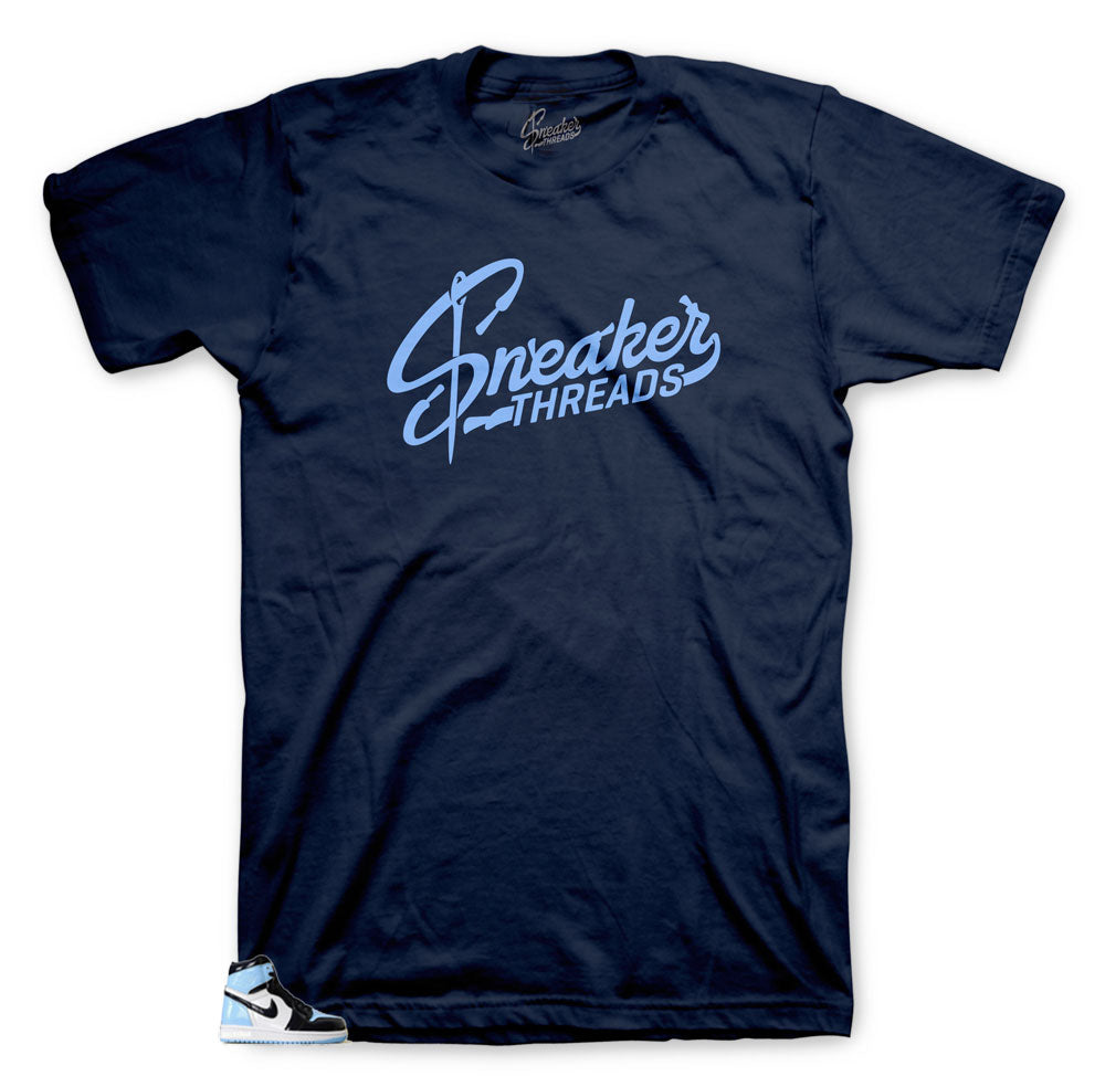 Retro 1 Uni Blue Patent ST Original Shirt
