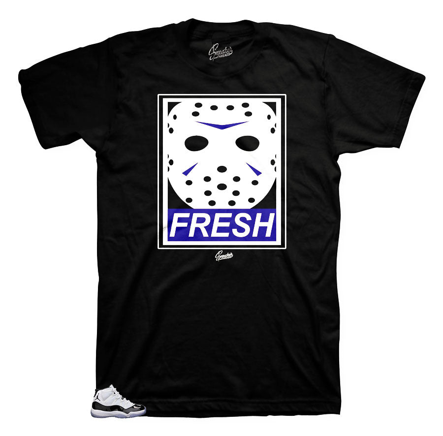 Retro 11 Concord Fresh to Death  Shirt