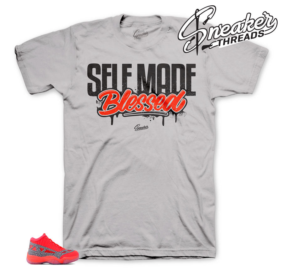 Retro 11 Flash Crimson Self Made Shirt