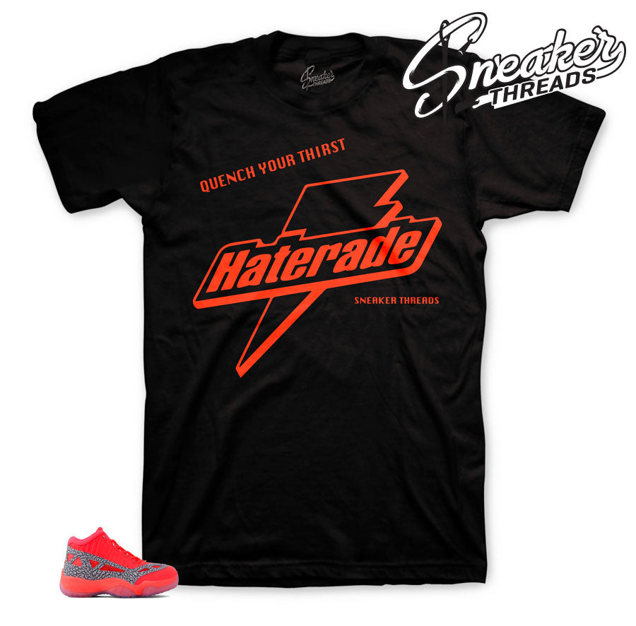 Retro 11 Flash Crimson Haterade Shirt