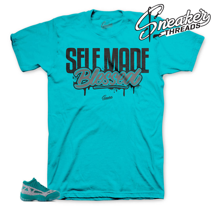 Retro 11 Rio Teal Self Made Shirt