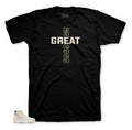 Retro 11 Platinum Tint Greatness Cross Shirt