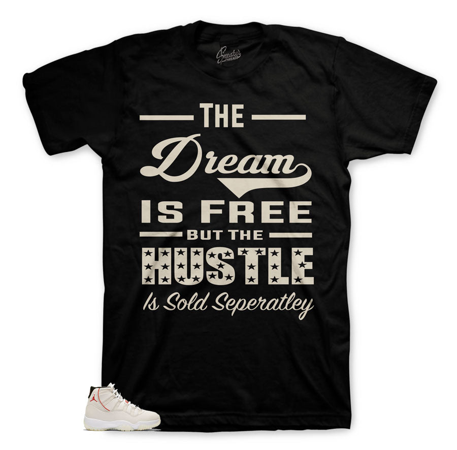 Retro 11 Platinum Tint Sold Seperately Shirt