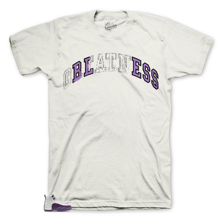 Retro 12 Pro Purple Stitched Shirt