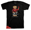 Retro 12 Gym Red Cheers Bear Shirt