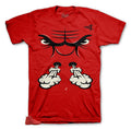 Retro 12 Gym Red Raging Face  Shirt