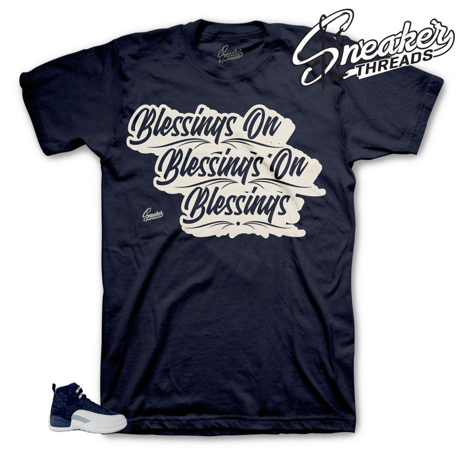 Retro 12 Japan Blessings Shirt