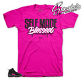 Retro 12 Rush Pink Self Made Shirt