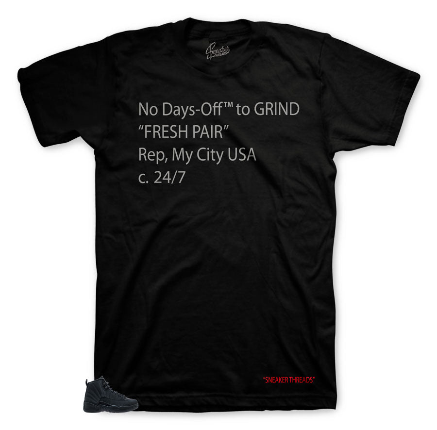 Retro 12 Winterized Days Off Shirt