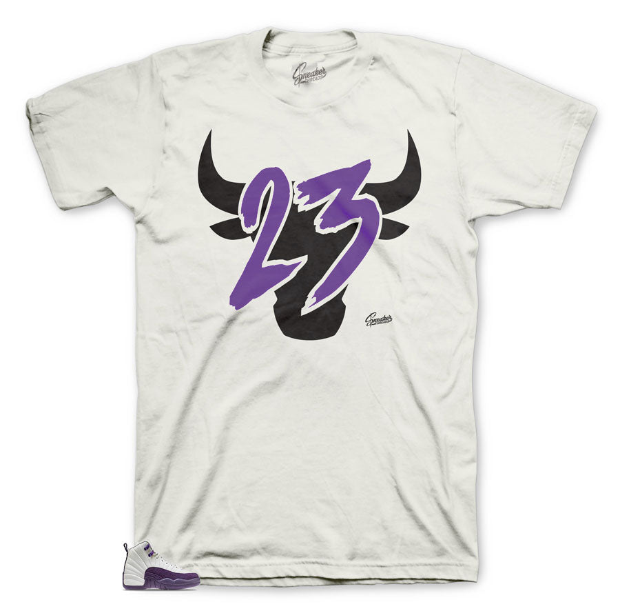 Retro 12 Pro Purple Toro Shirt