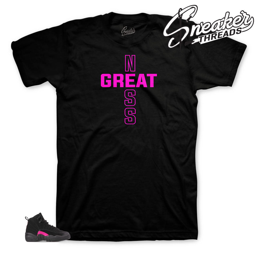 Retro 12 Rush Pink Greatness One Shirt