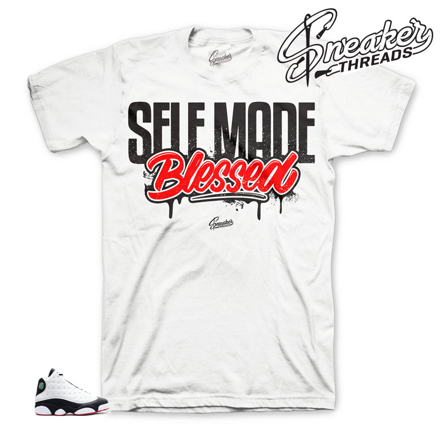 Retro 13 He Got Game Self Made Shirt