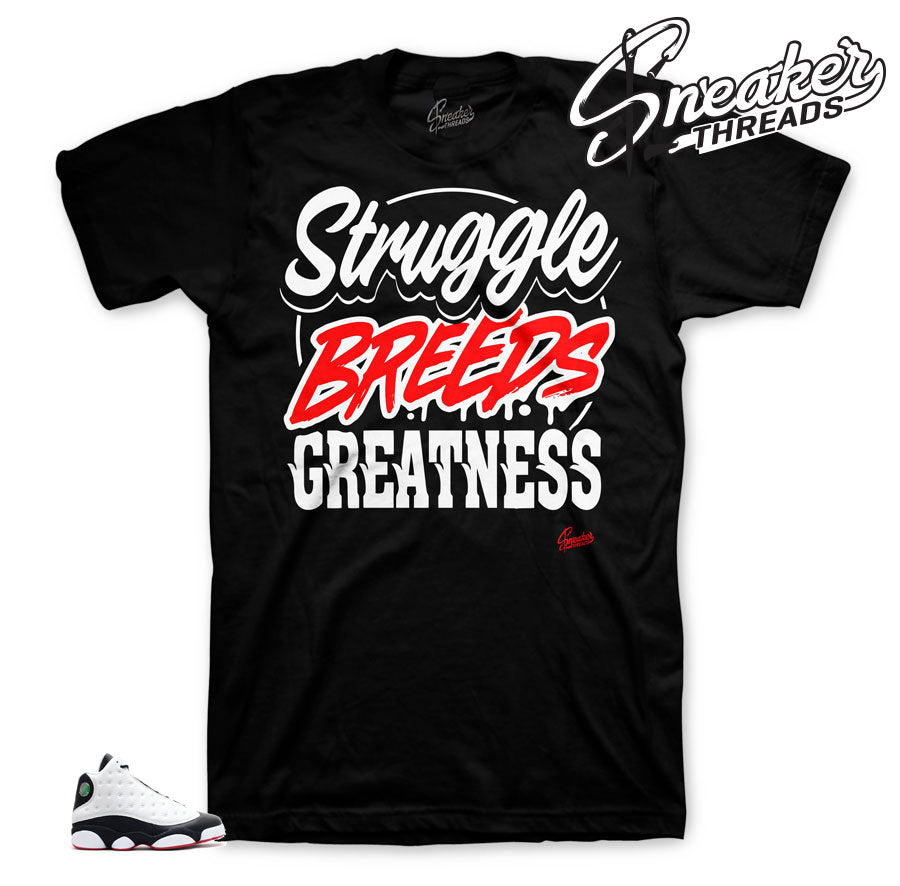 Retro 13 He Got Game Struggle Breeds Shirt