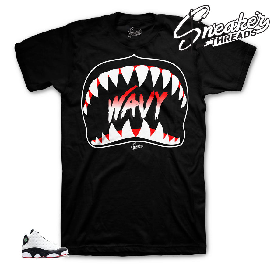 Retro 13 He Got Game Wavy Shirt