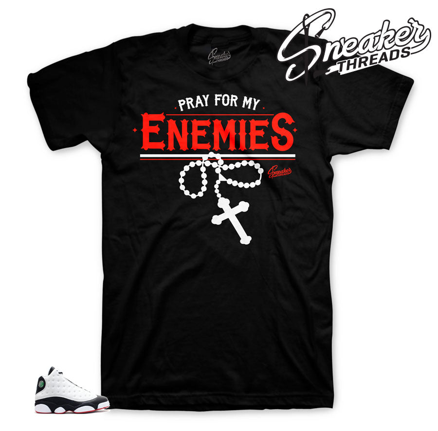 Retro 13 He Got Game Enemies Shirt