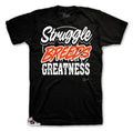 Retro 1 Hyper Crimson Struggle Breeds Shirt