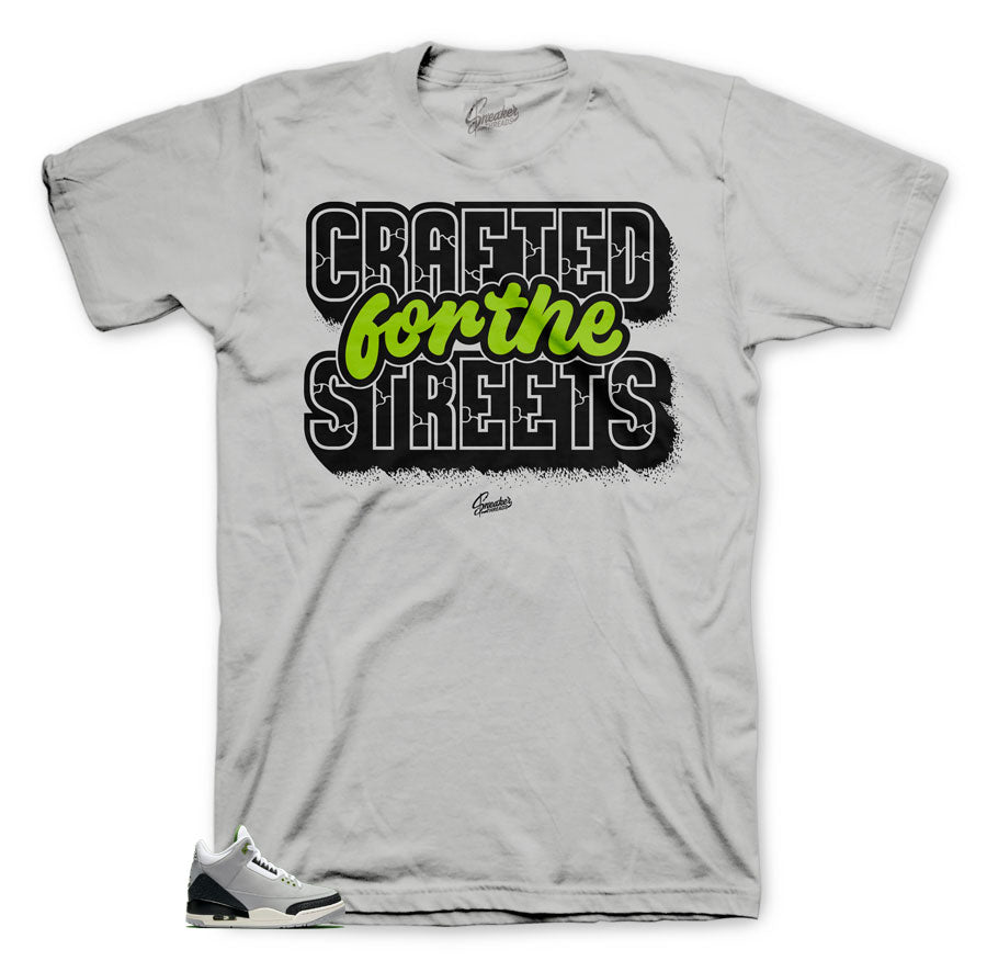 Retro 3 Chlorophyll Crafted Shirt