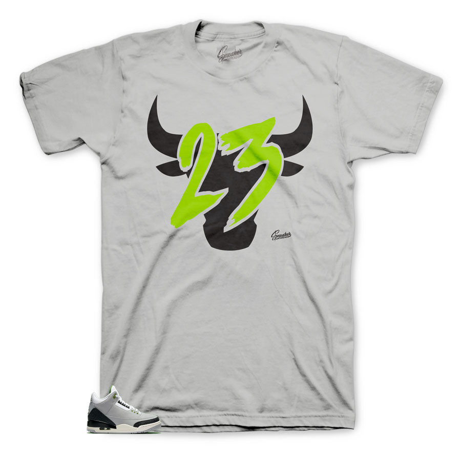 Retro 3 Chlorophyll Toro Shirt