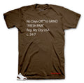 Retro 3 Mocha No Days Off Shirt