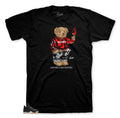 Retro 4 Black Gum Cheers Bear Shirt