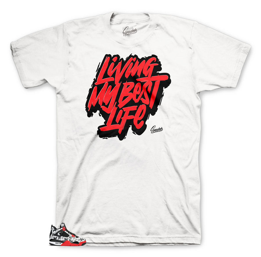 Retro 4 Tattoo Livin Life Shirt