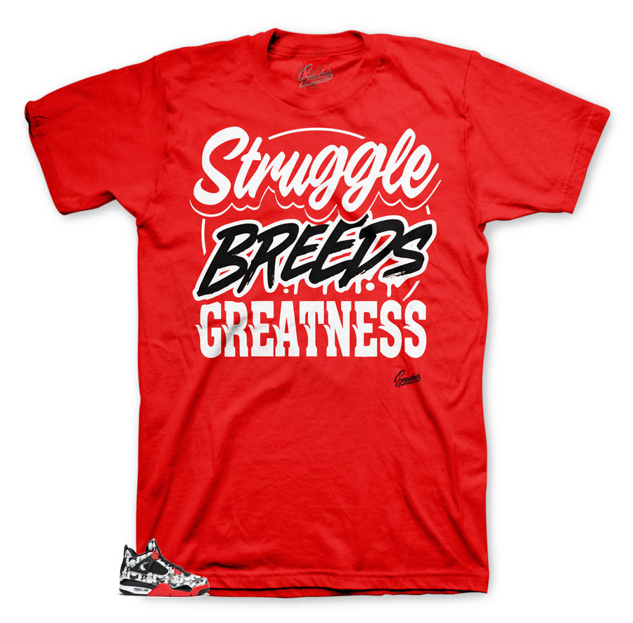 Retro 4 Tattoo Struggle Breeds Shirt