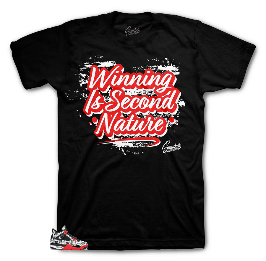 Retro 4 Tattoo Second Nature Shirt