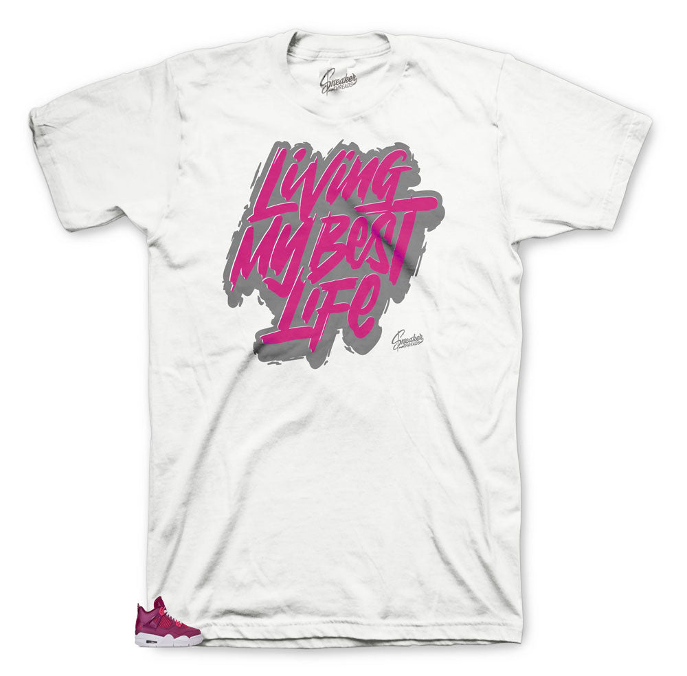 Retro 4 True Berry Livin Life Shirt