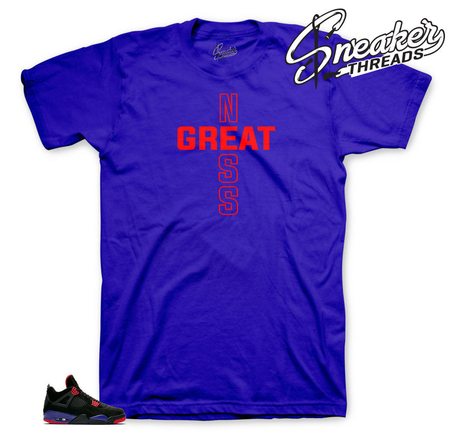 Retro 4 Raptor Greatness Cross Shirt