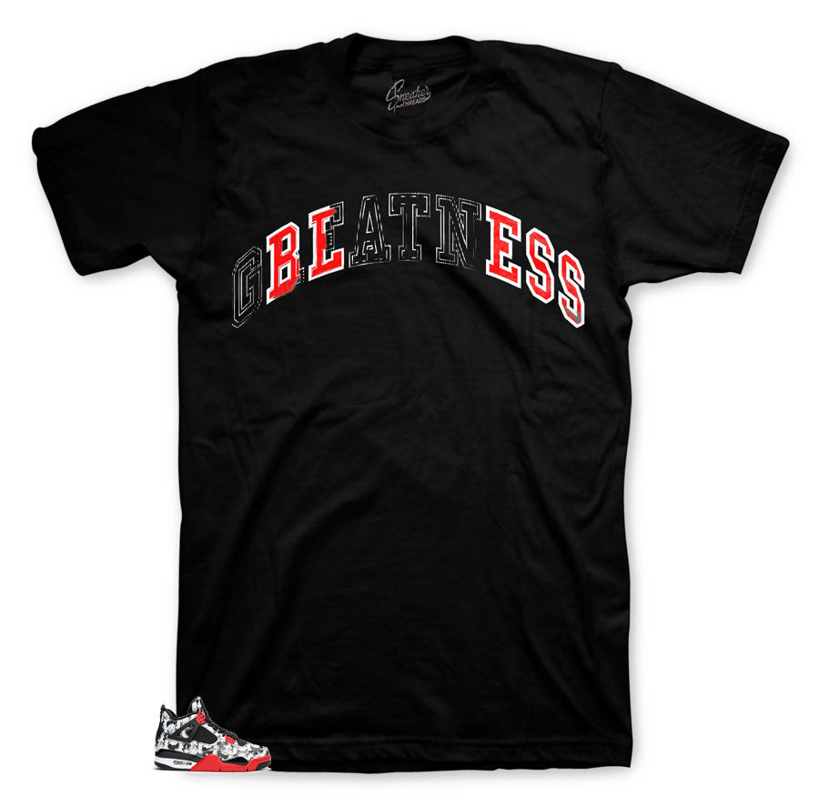Retro 4 Tattoo Stitched Shirt