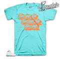 Retro 5 Light Aqua Blessings Shirt