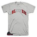 Retro 5 Satin Red Stich Shirt