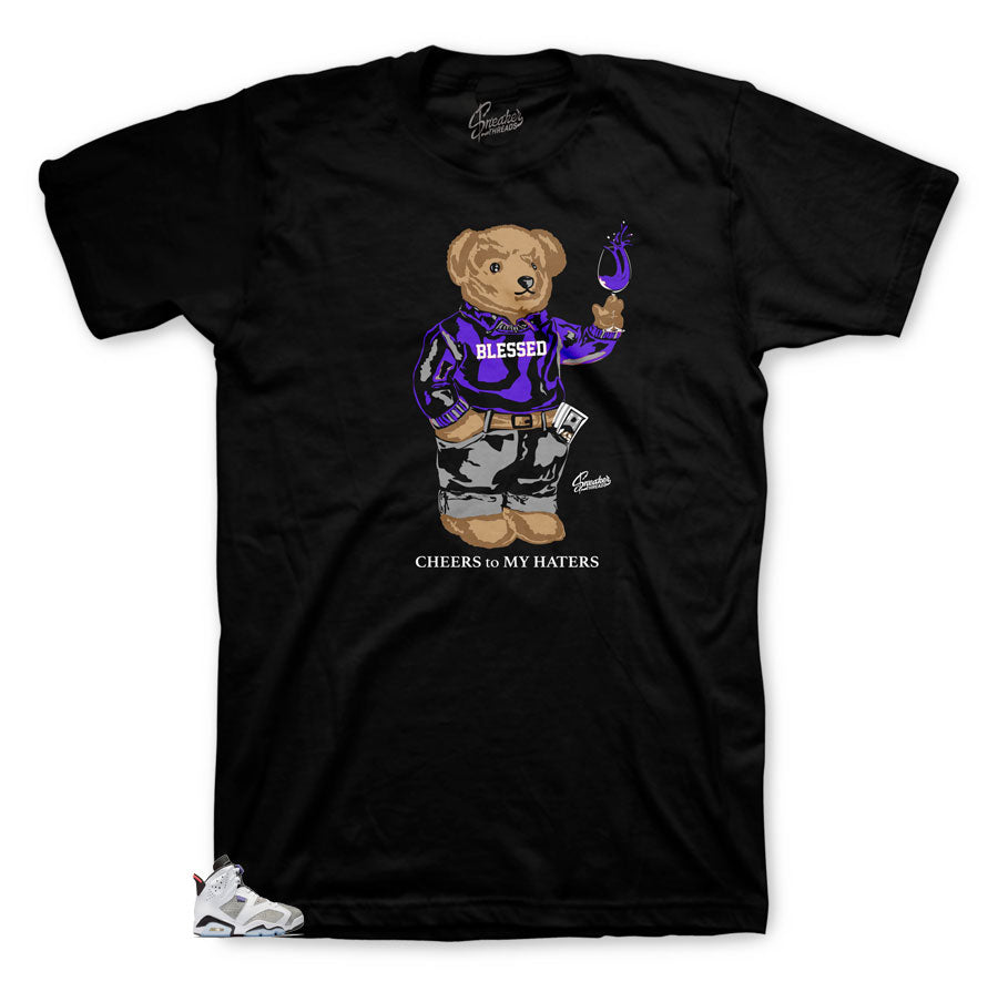 Retro 6 Flint Cheers Bear Shirt