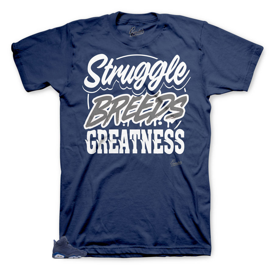 Retro 6 Diffused Struggle Breeds Shirt